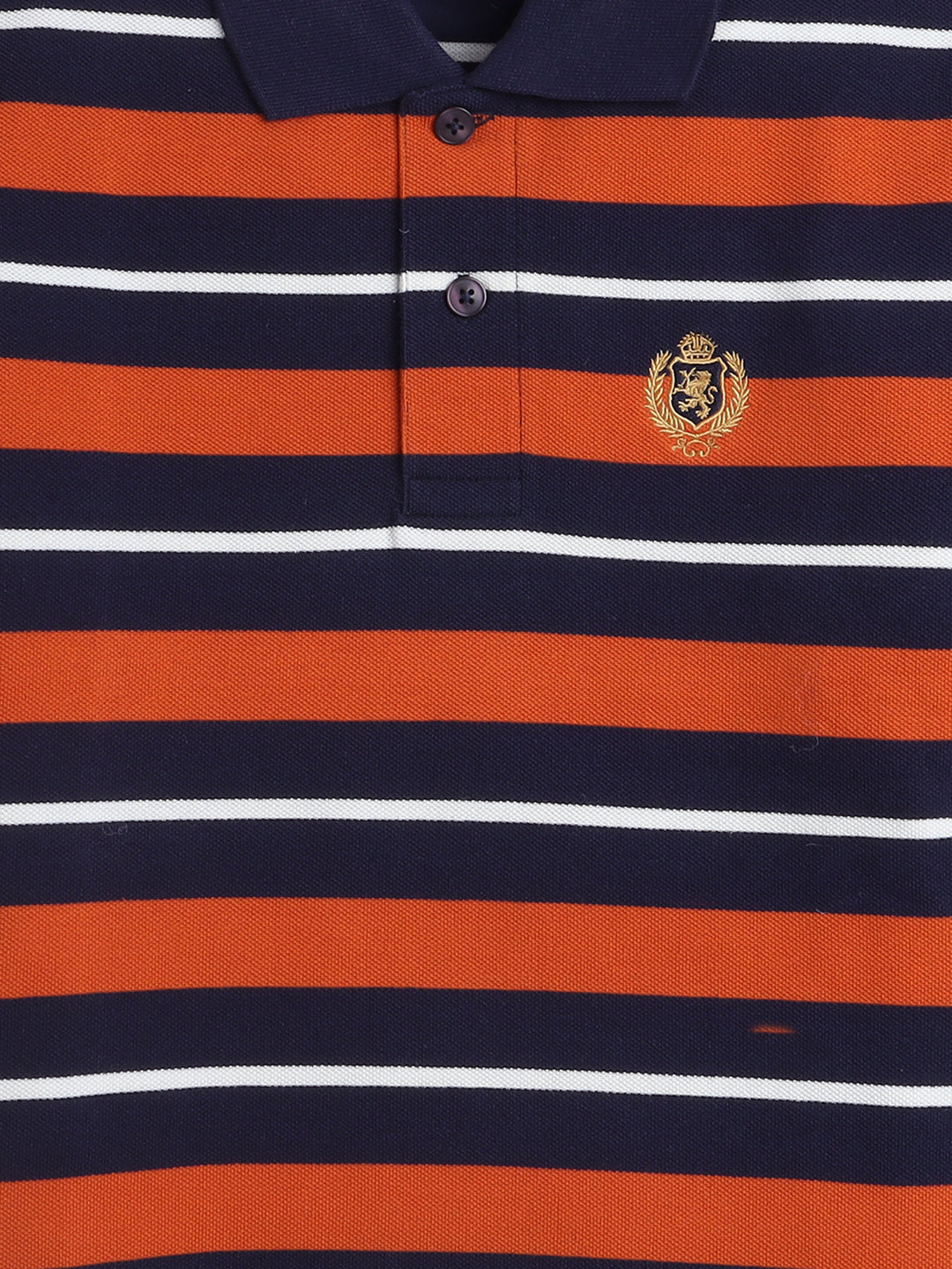 Boys Striped Polo T-Shirt – Cotton Blend Kids Wear