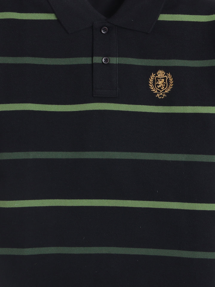 Boys Striped Polo T-Shirt – Cotton Blend Kids Wear