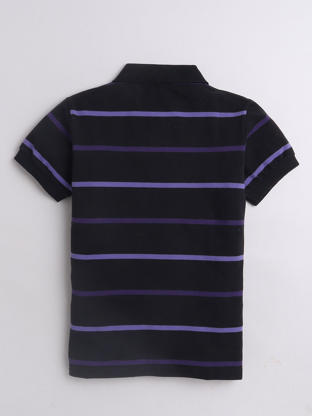 Boys Striped Polo T-Shirt – Cotton Blend Kids Wear
