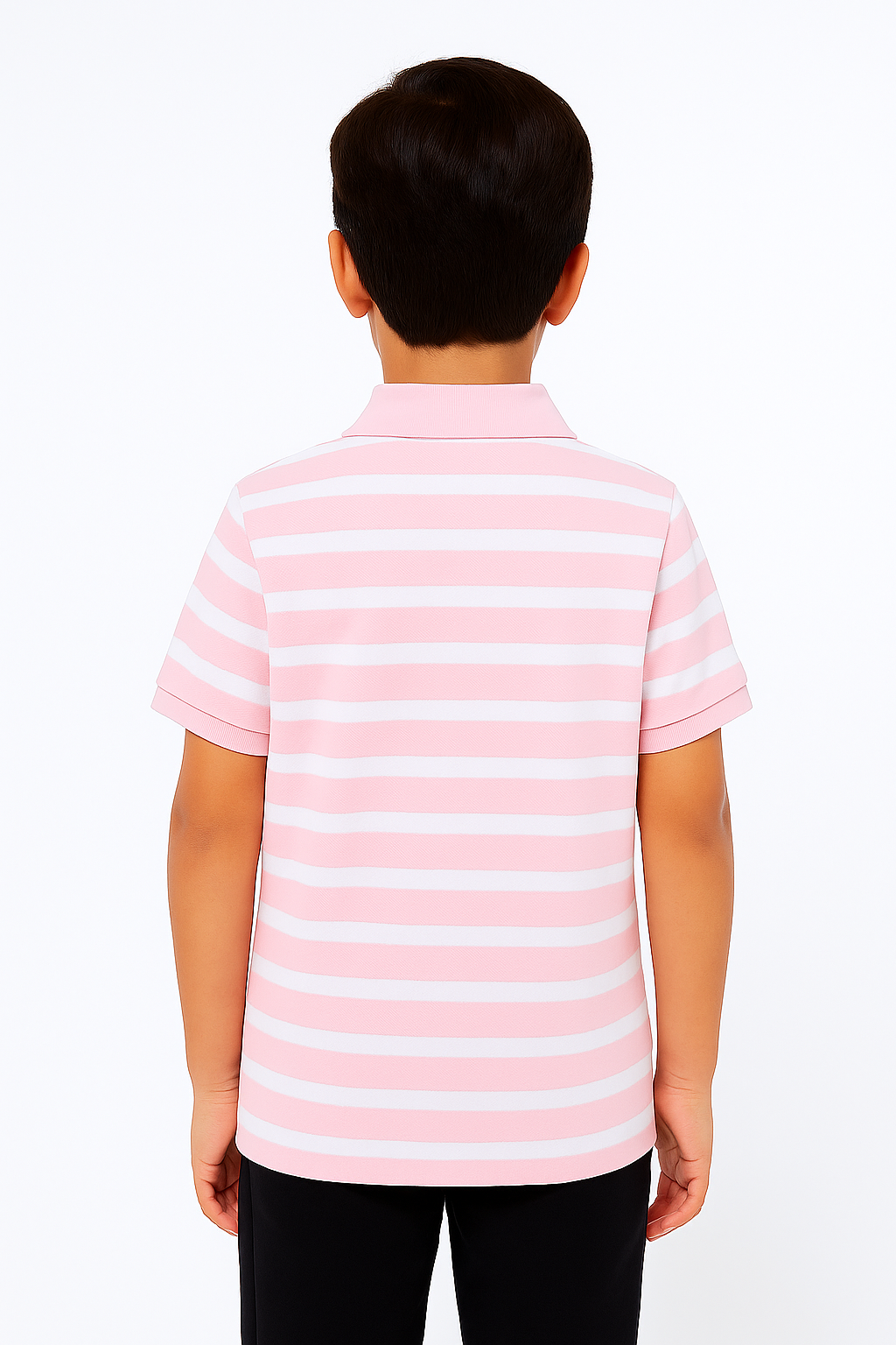 Pique Striper Kids’ Polo T-Shirt