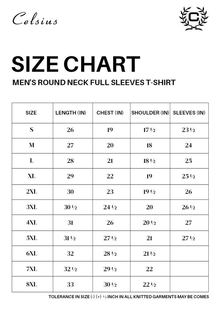 Men’s Full Sleeve V-Neck T-Shirt