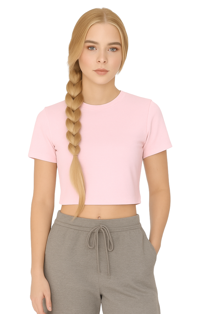 Women's DRI-EASE Cotton Blend Crop Top