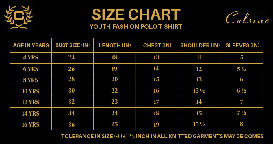 Pique Striper Kids’ Polo T-Shirt.