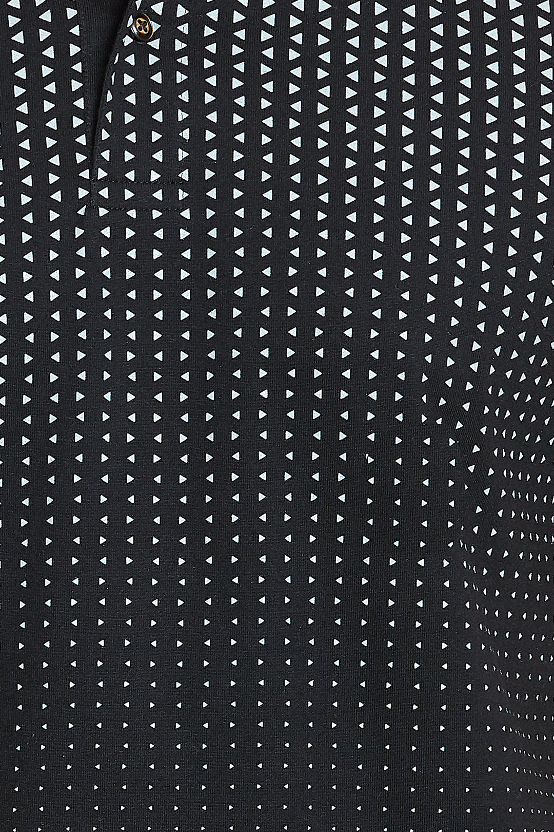 Jersey Triangle Print Polo T-Shirts